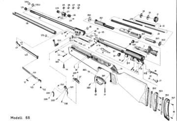 Diana model 65 onderdelen Diana model 65 onderdelen