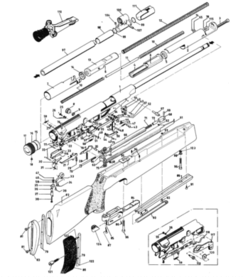 Diana model 75 onderdelen Diana model 75 onderdelen