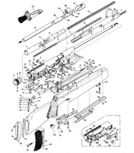 Diana model 75 onderdelen