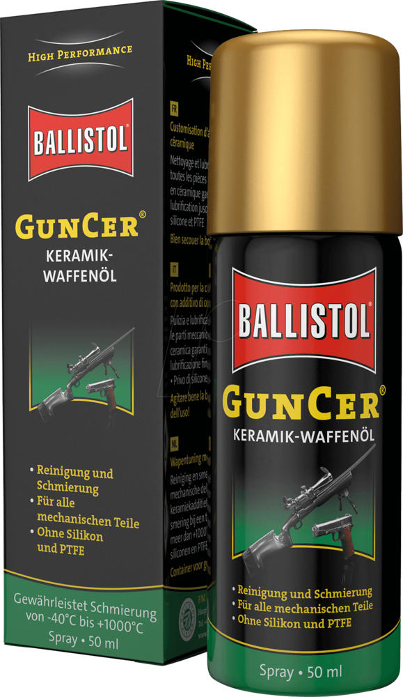 Ballistol - GunCer Wapenolie Spray 50ml