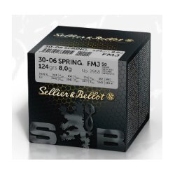 S&amp;B .30-06 Sprfd FMJ 180 grain bulk 