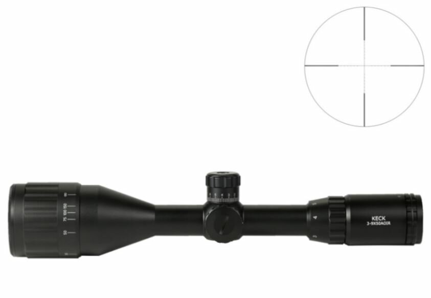 Keck RS Vanguard 3-9x50 AO 1'' IR KA24