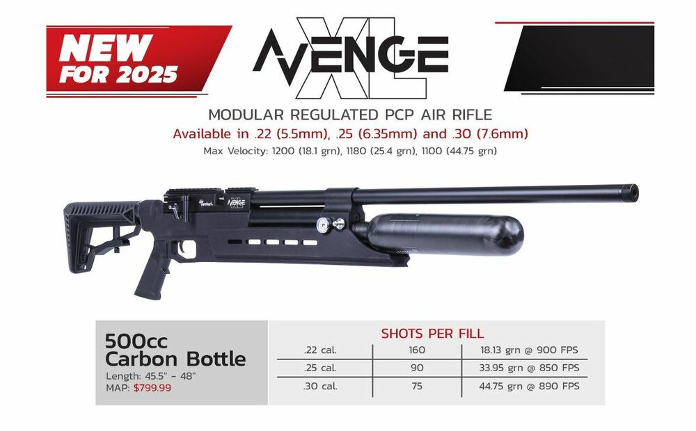 Air Venturi Avenge XL PCP