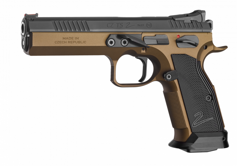 CZ TS 2 Deep bronze 9x19
