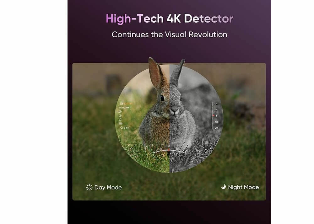 HikMicro Alpex 4K Lite A40EL LRF Nachtzichtrichtkijker