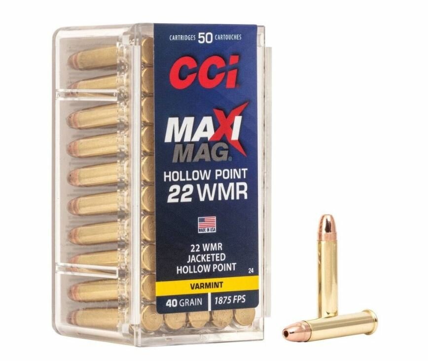 CCI Maxi Mag .22 WMR Hollow Point / 50pcs
