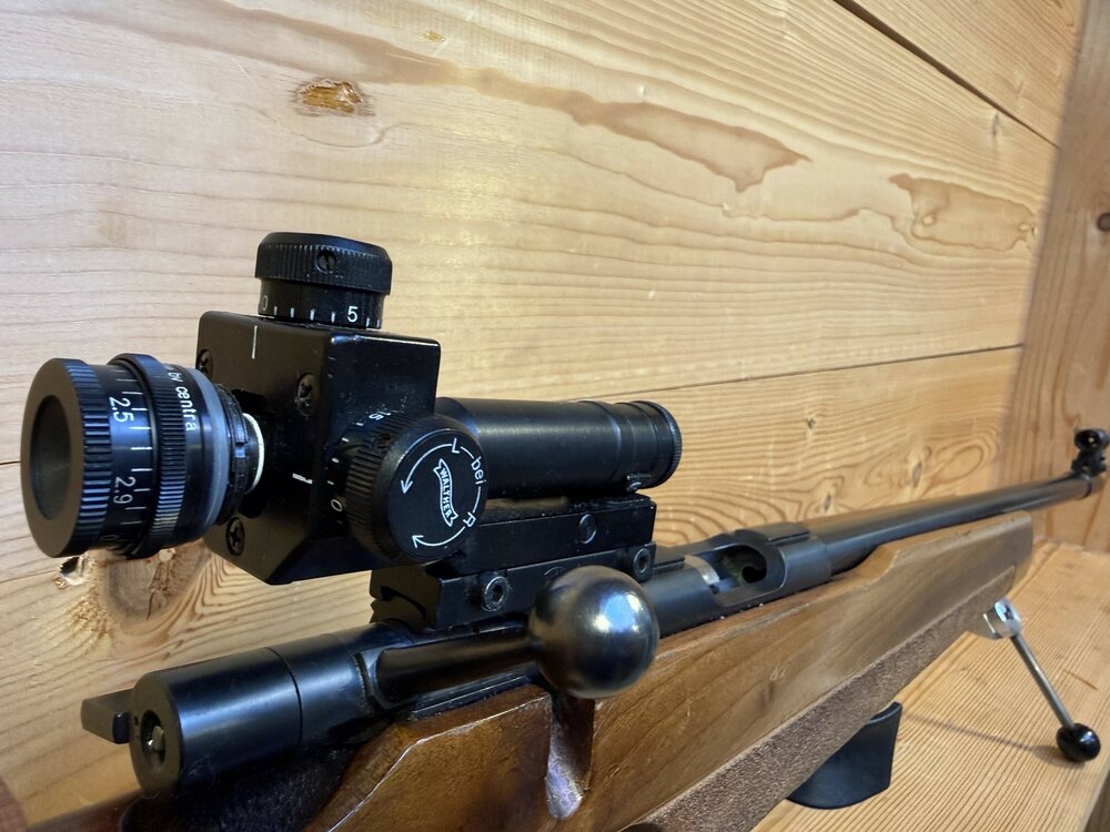 Walther GX-1 .22 LR Target Competition matchgeweer