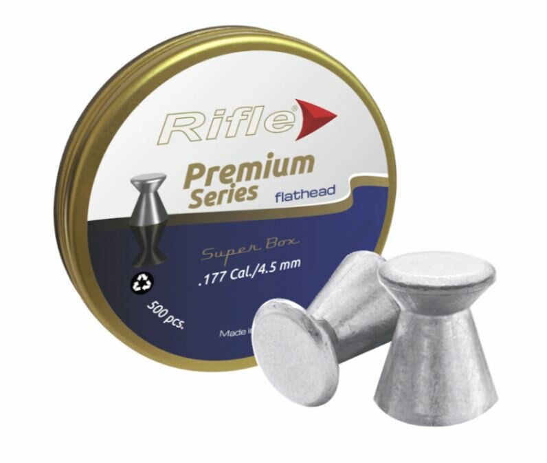 Rifle AA Premium Flathead Medium 4,49 mm