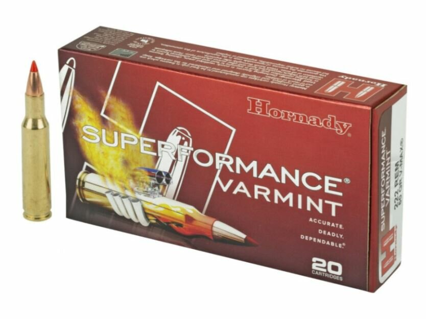 Hornady Superformance Varmint .222 Rem V-max 50 grain