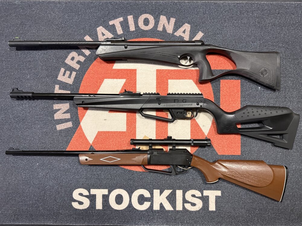 Opruiming, Set van drie luchtbuksen 4,5 mm