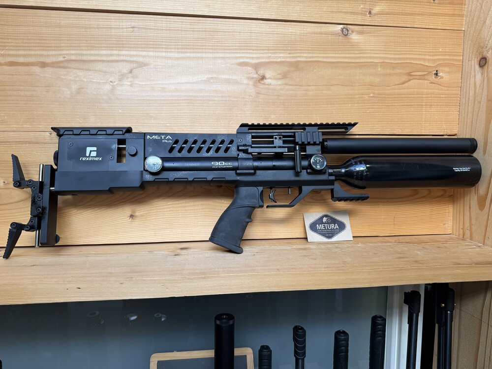 Reximex AR PCP Meta Black 6,35mm Showroom model