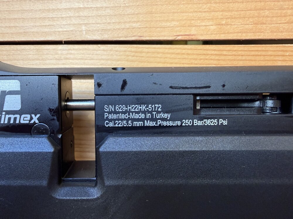 Reximex AR PCP Zone Black 6,35mm Showroom model