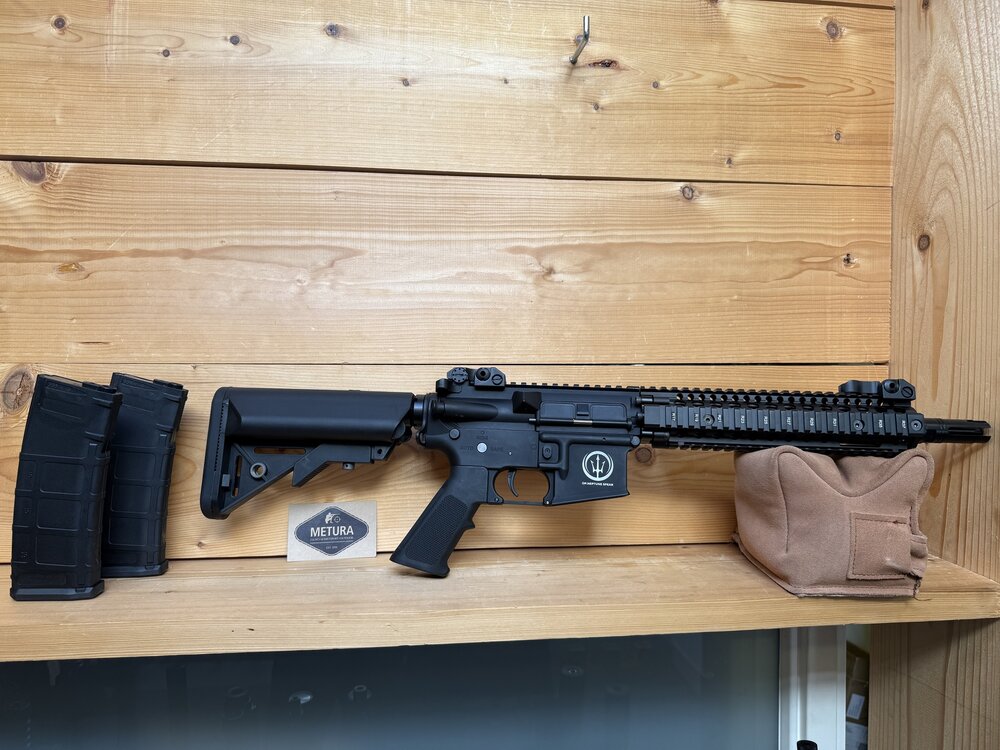 Rossi Airsoft Rifle AG M4 Neptune 9" Marsoc Full Black Showroommodel