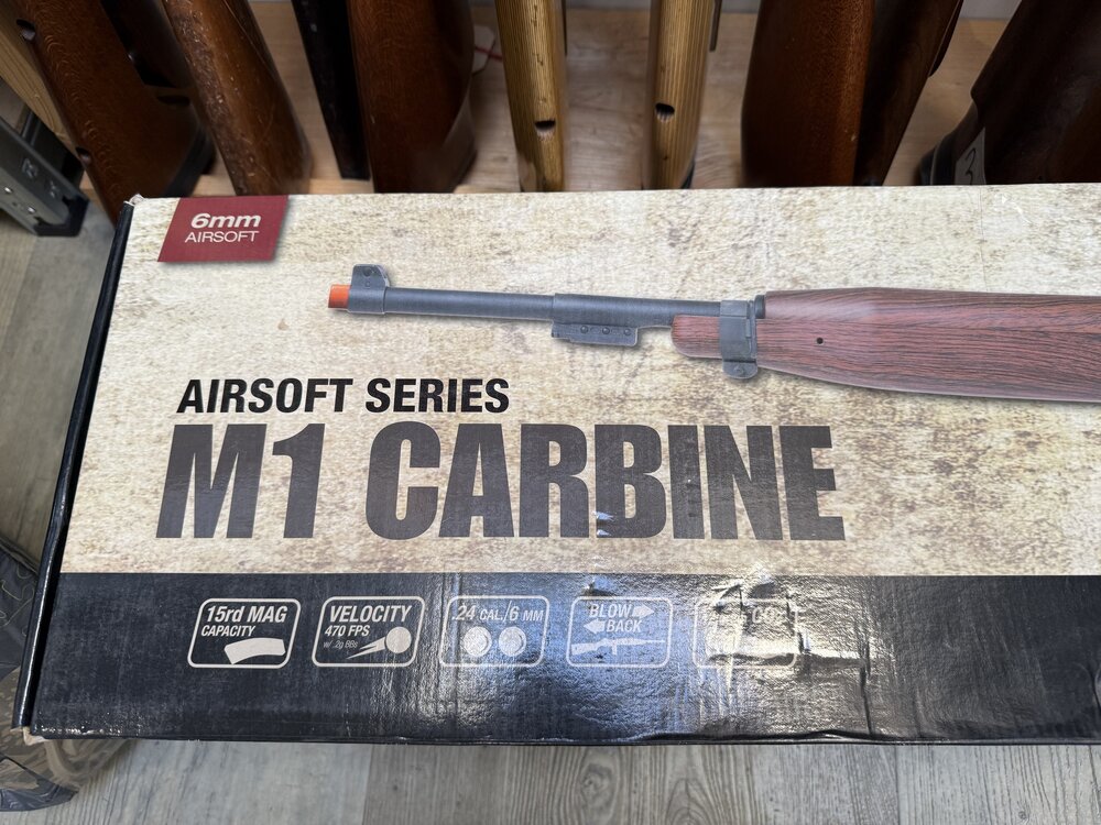 Springfield ASR M1 Carbine 6mm BB, CO2 Blow Back, 