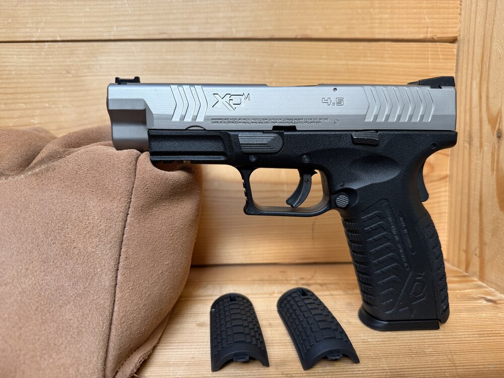 	Springfield ASP XDM 4.5" Bicolor 6mm BB Green Gas Blow Back 1,27 Joule (Showroommodel)