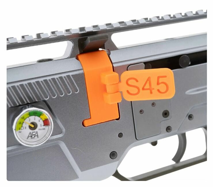 BinTac Kamervlag S45 oranje