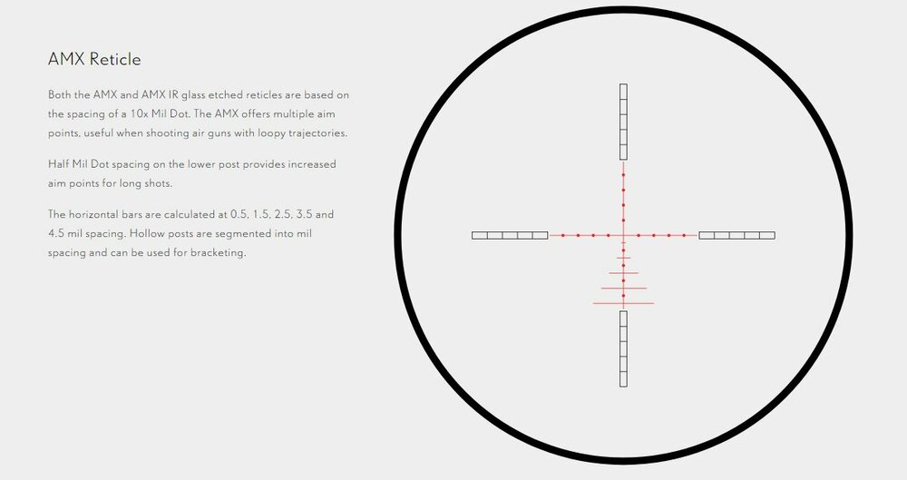SALE - Hawke Airmax 30, 6-24x50 SF AMX IR - with target turrets