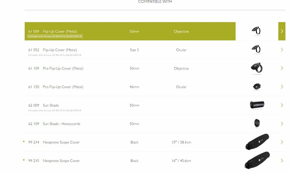 SALE - Hawke Airmax 30, 6-24x50 SF AMX IR - with target turrets