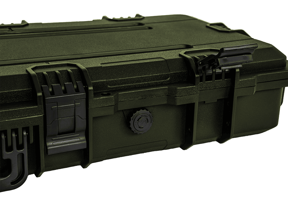 Geweerkoffer L 95x30 Groen - Tacstack