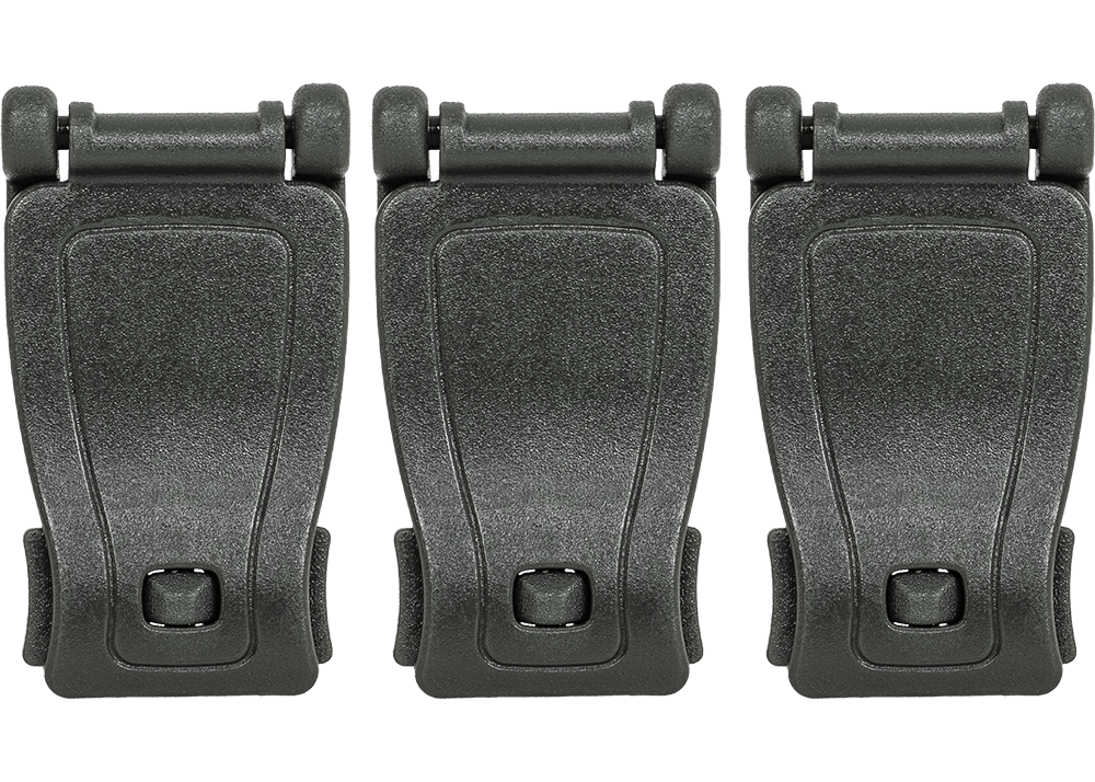 MOLLE Web Belt Clamp 3-Pack Tacstack 