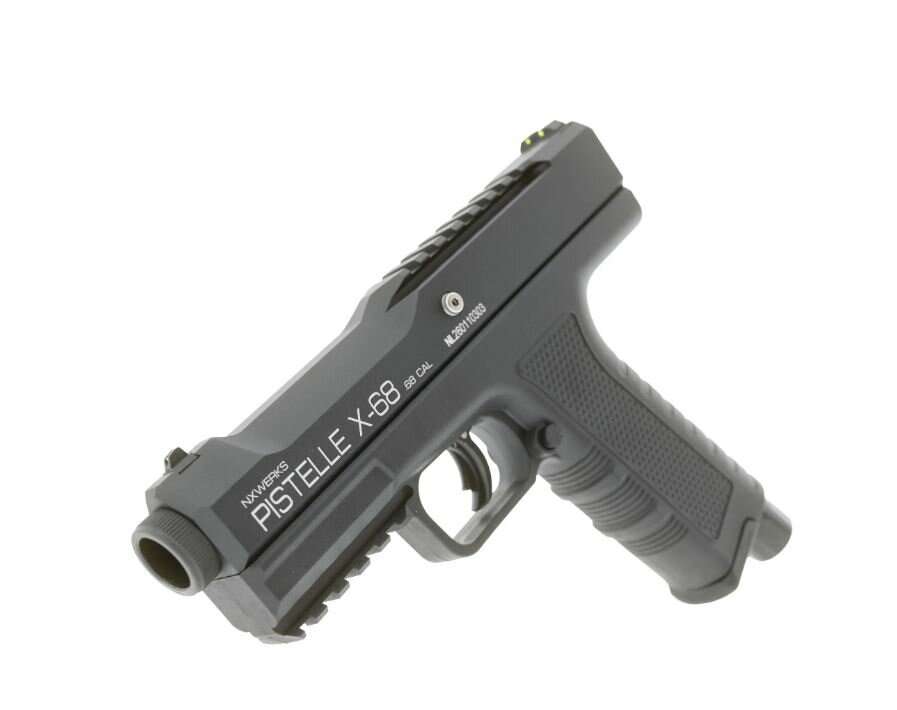  NxWerks AP CO2 Pistelle X-68 .68/17.2mm-35J, 6 schots magazijn 
