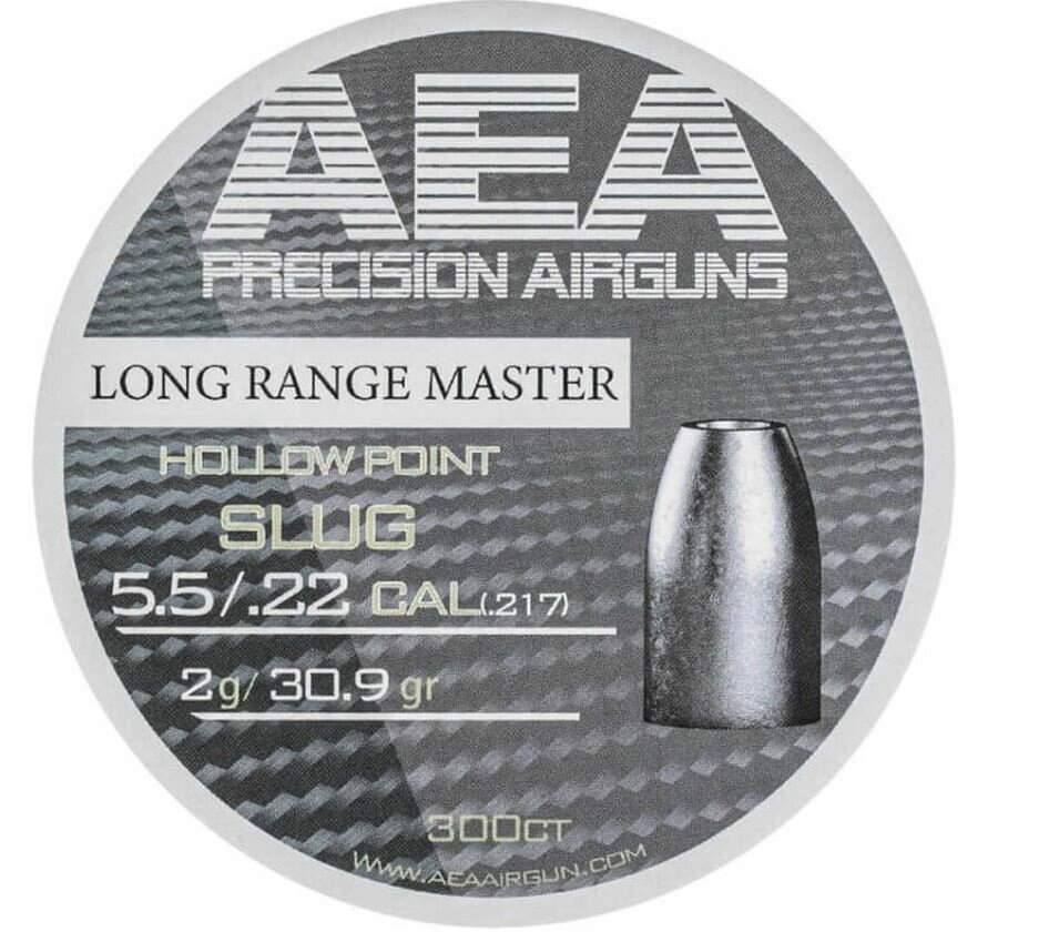 AEA Long Range Master slugs - 5.5 mm (.22) - 30.9 grain