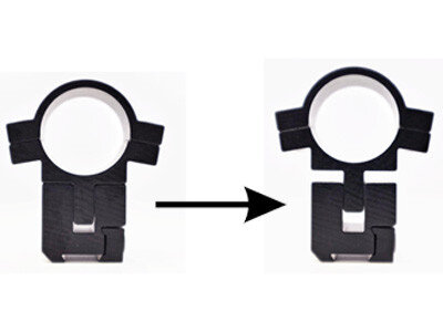 FX No Limit Montage (1" - High - 9/11 mm Dovetail)