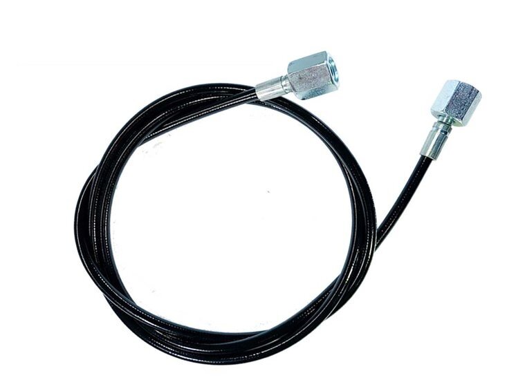 Microbore vulslang 1/8 BSP. 400 Bar werkdruk