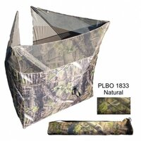 Camouflagevouwscherm natural groen 125x125cm