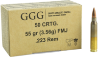GGG  .223 Rem FMJ 55/3,6 p/50