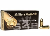 Sellier &amp; Bellot 9x19mm Subsonic 140gr FMJ