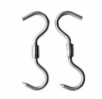 S-Haak 360gr draaibaar RVS D10mmx280mm 2stuks ProLoo