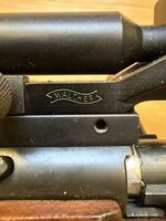 Walther GX-1 .22 LR Target Competition matchgeweer