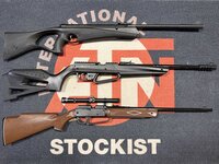 Opruiming, Set van drie luchtbuksen 4,5 mm