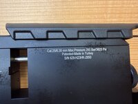 Reximex AR PCP Meta Black 6,35mm Showroom model