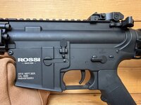 Rossi Airsoft Rifle AG M4 Neptune 9" Marsoc Full Black Showroommodel