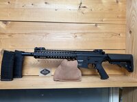 Rossi Airsoft Rifle AG M4 Neptune 9" Marsoc Full Black Showroommodel