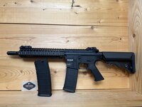 Rossi Airsoft Rifle AG M4 Neptune 9" Marsoc Full Black Showroommodel