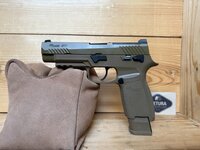 GSG AP Sig Sauer ProForce P320-M17 CO2 Blow Back 6mm 21-Shot Coyote Tan (Showroommodel)