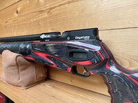 Occasion- Daystate Red Wolf .30 HiLite HP 23&Prime; Laminated rood