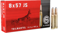 Geco classic 8x57 JS Teilmantel 20 stuks 12 gram / 185 grain.