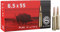 Geco plus 6,5x55 20 stuks 10,1 gram / 156 grain.