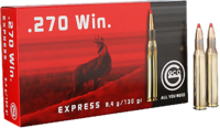 Geco express .270 Win. 20 stuks 8,4 gram / 130 grain.