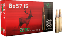 Geco Zero 8x57 JS 20 stuks 9 gram/ 139 grain.