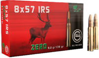 Geco Zero 8x57 JRS 20 stuks 9 gram/ 139 grain.