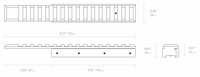 Hawke eendelige adapter verlengd (van 11mm naar Weaver/Picatinny)