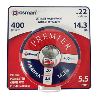 Crosman Premier Piranha 5,5 mm (400 stuks)