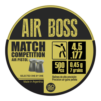 Apolo Air Boss Match Air Pistol 4,50mm 500st 7.00/0,45