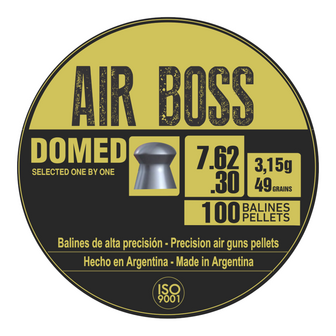 Apolo Air Boss Domed 7,62mm 100st 49.00/3,15