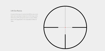 Hawke Vantage 30 WA IR, 1.5-6x44 L4A-Dot